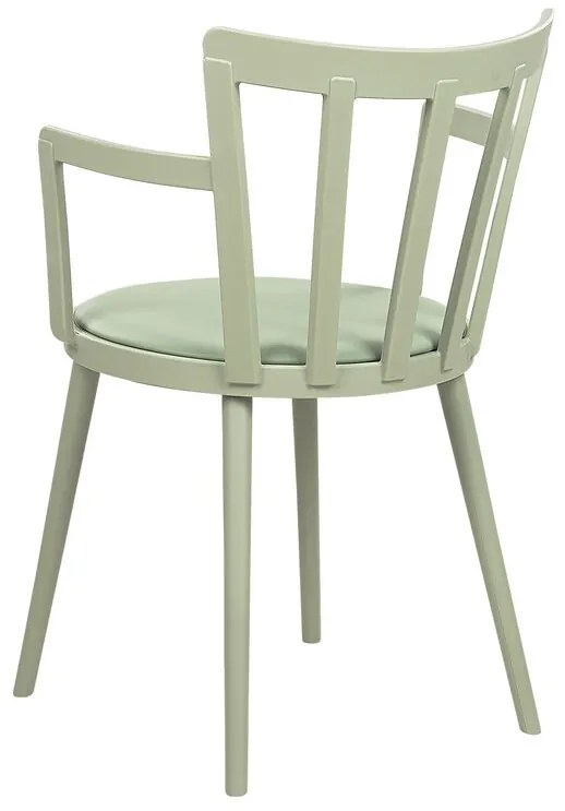Set 4 buc scaune de sufragerie Morza (verde). 1081539