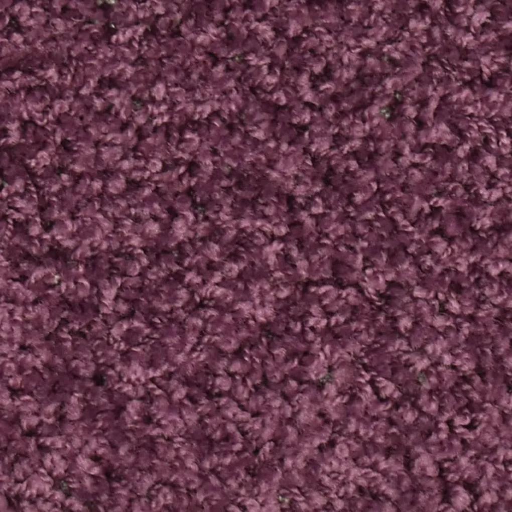 Covorase pentru trepte scara, 15 buc. violet inchis, 65x21x4 cm 15, dark purple, 65 x 21 x 4 cm