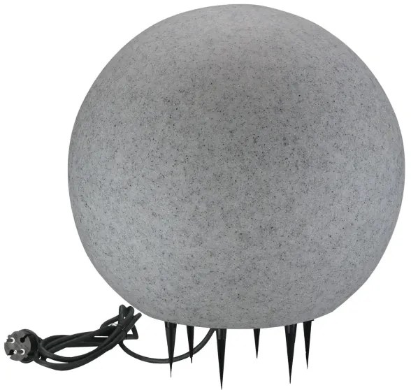 Lampă de exterior ARGENTO 1xE27/15W/230V d. 50 cm IP65 gri