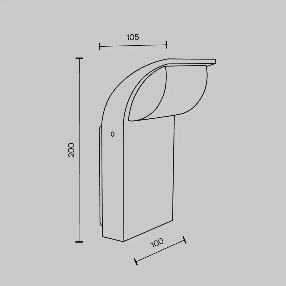 Aplica LED de perete iluminat exterior IP65 Stock