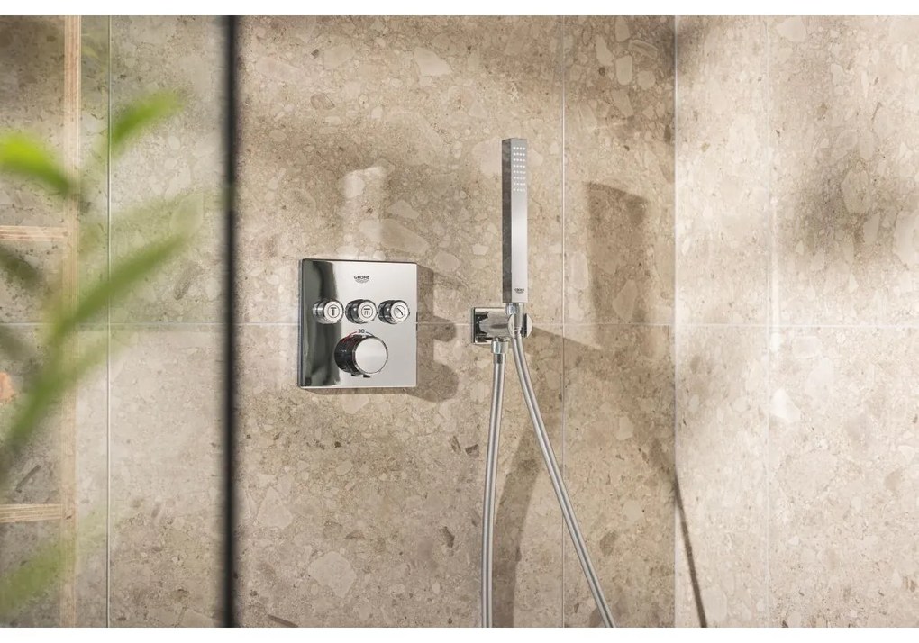 Grohe Precision Smartcontrol set de dus ascuns cu termostat da crom 34875000