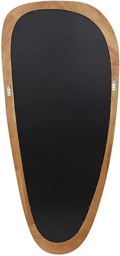 Oglinda de perete cu rama din lemn ORGANIC 120cm nuc