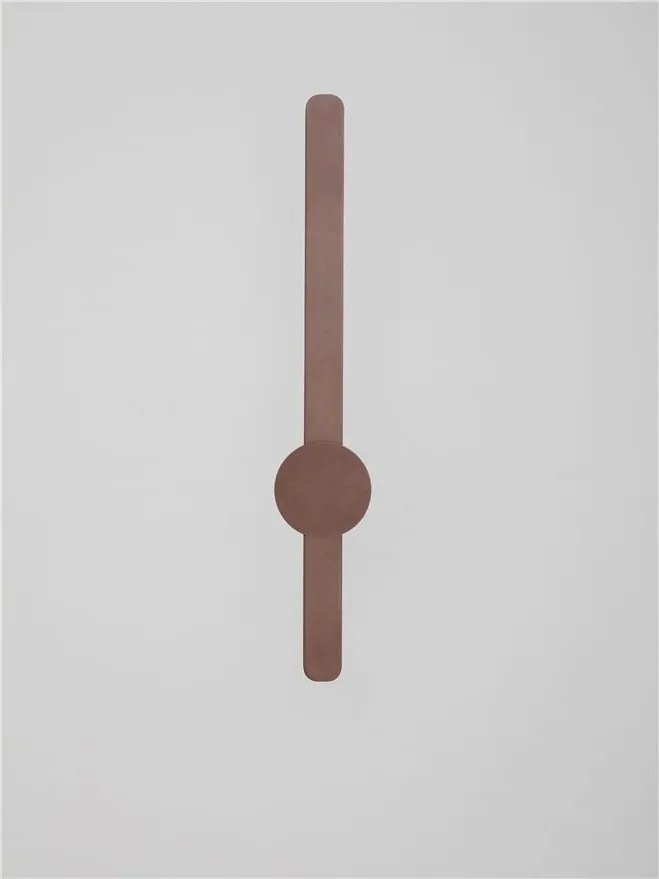 Aplica de perete LED ambientala NOREI maro