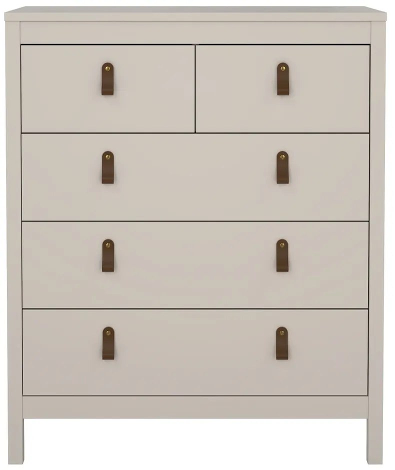 Comodă grej 82x99x38 cm Madrid – Tvilum