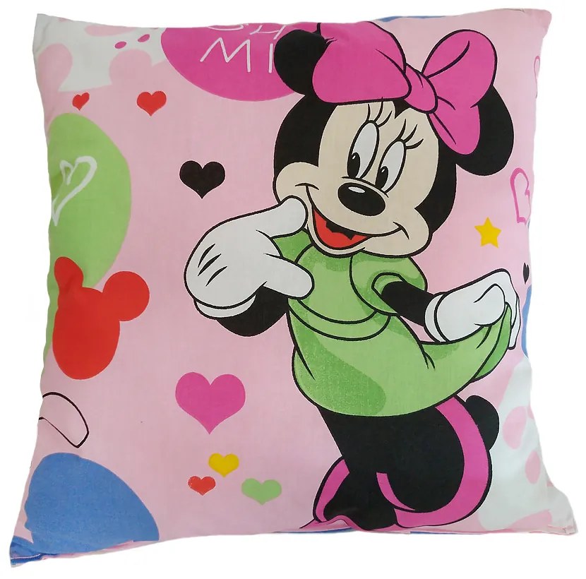 Perna decor pentru copii, Mickey si Minnie RS, 40x40 cm, Multicolor