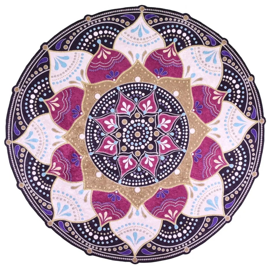 Covor Vitaus Keluna, ⌀ 100 cm