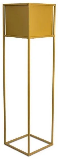 Suport pentru flori 90x24 cm, culoare aurie