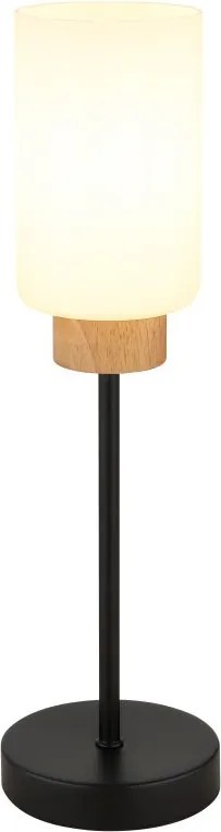 Veioza/ Lampa de masa metal si lemn ROWENA
