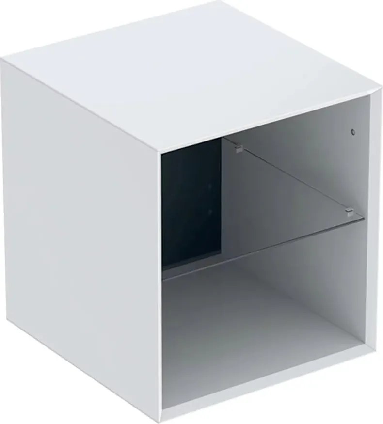 Dulap mediu suspendat Geberit One alb lucios 45 cm