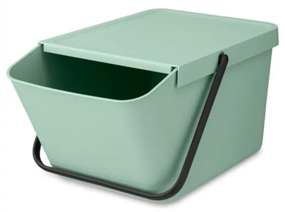 Coș de gunoi pentru colectare separată Brabantia Sort&amp;Go Stackable 20L, Jade Green 1006311