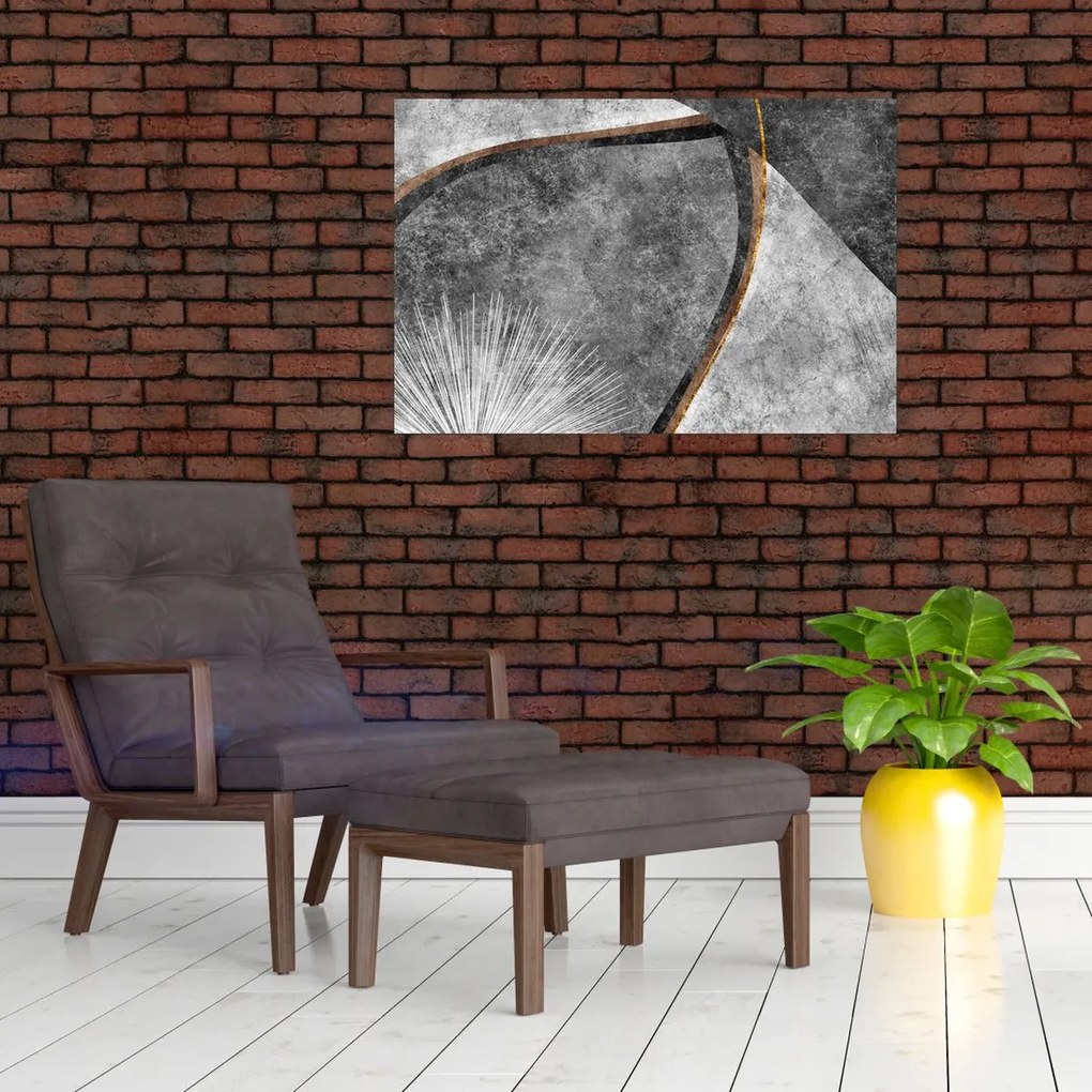 Tablou - Abstract beton (90x60 cm)