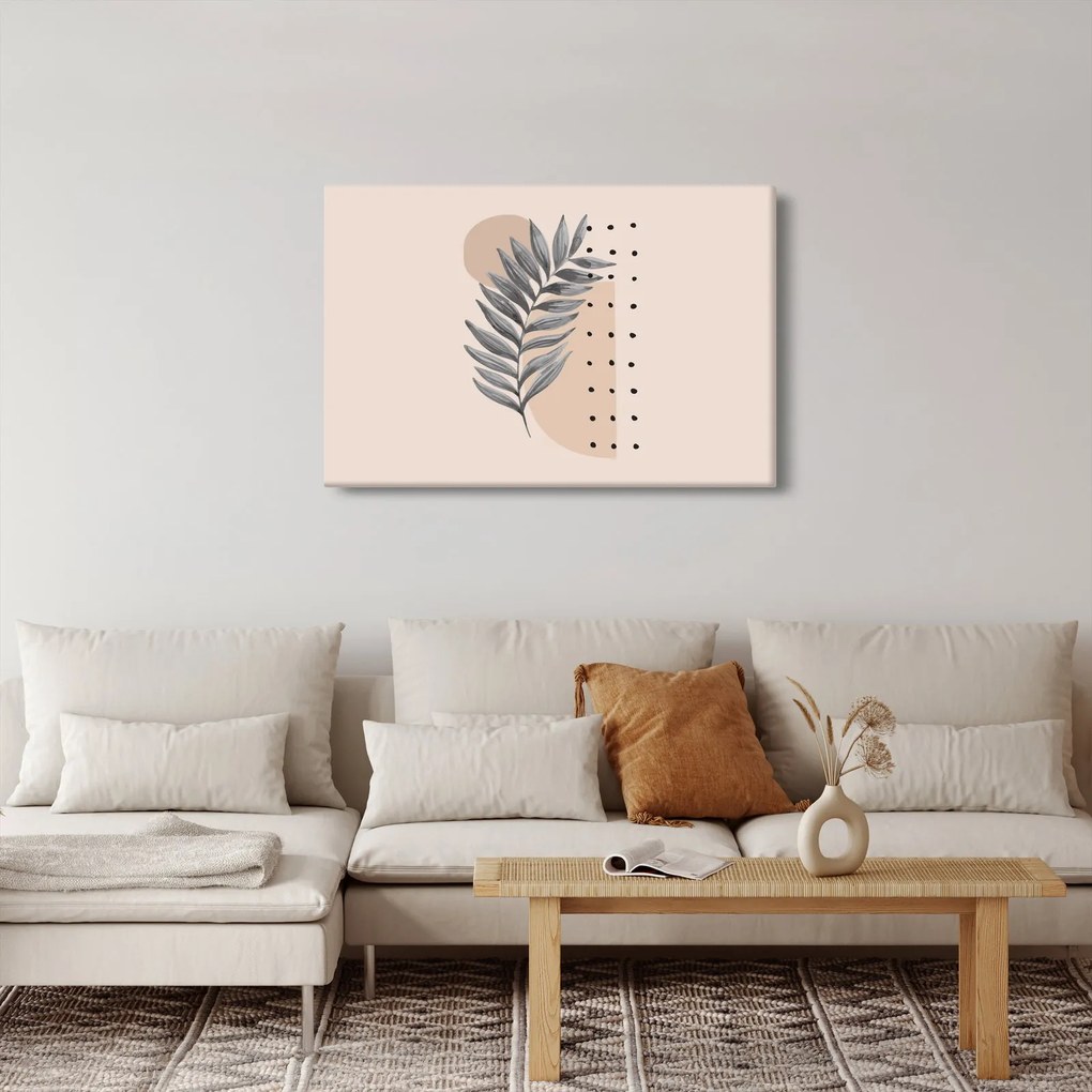 Tablou - Foaie ilustrată N⁰2 (90x60 cm)