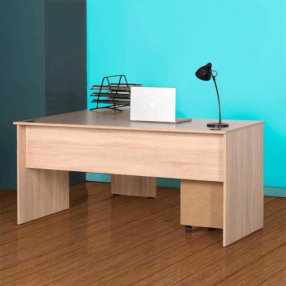 Birou Adore Rio Office, Interschimbabil, Masa de colt, 160 x 75 x 144 cm