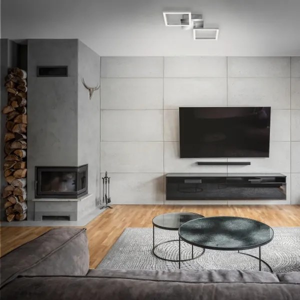 Plafonieră LED FRAMES 2xLED/8W/230V Briloner 3207-018