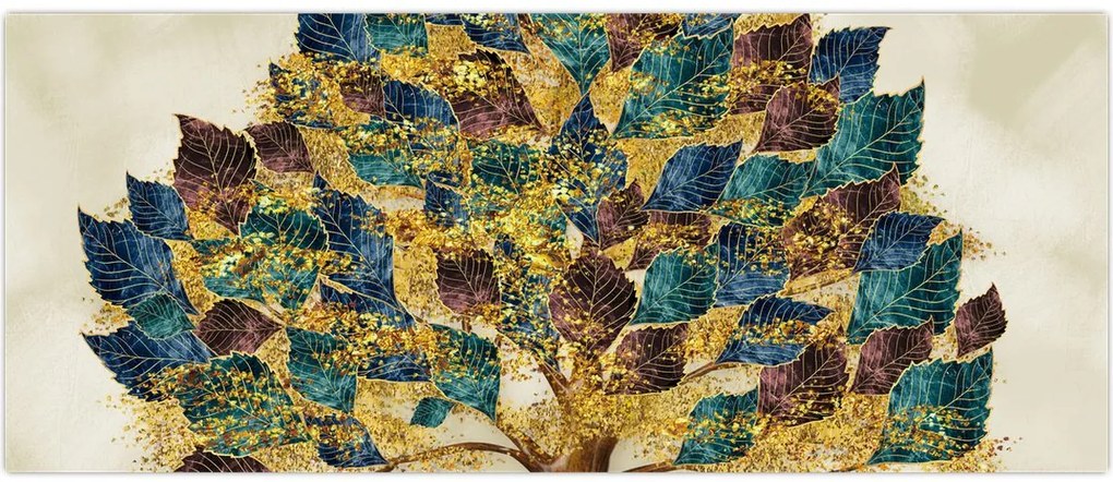 Tablou - Copac decorativ (120x50 cm)