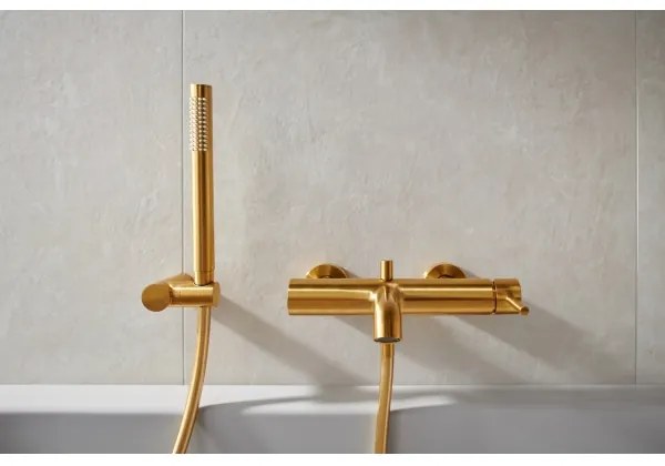 Set de cadă cu baterie KFA Armatura 5034-520-31 MOZA auriu