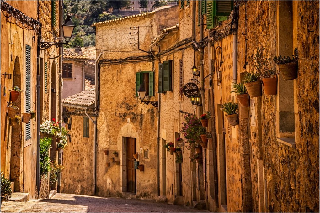 Tablou - Strada din Spania (90x60 cm)
