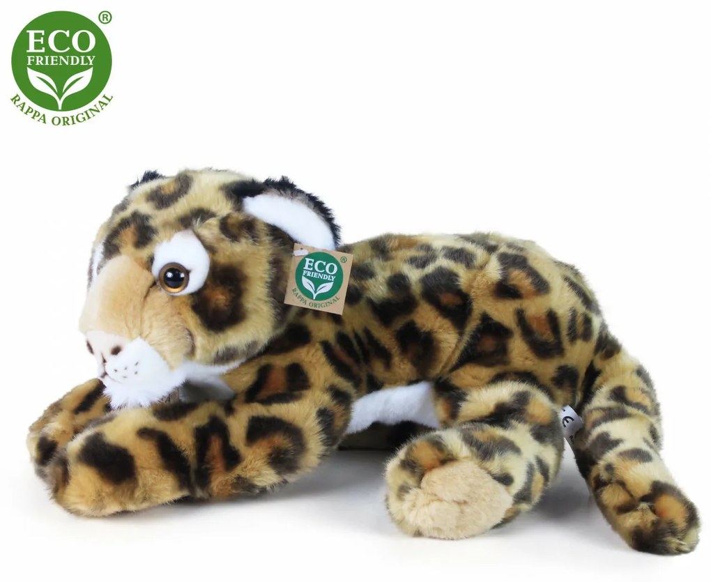 Leopard din pluș, 40 cm, ECO-FRIENDLY