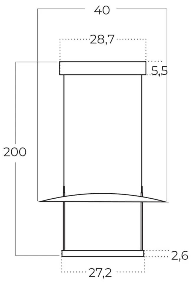 Lustra LED suspendata design modern PORTOFINO 42