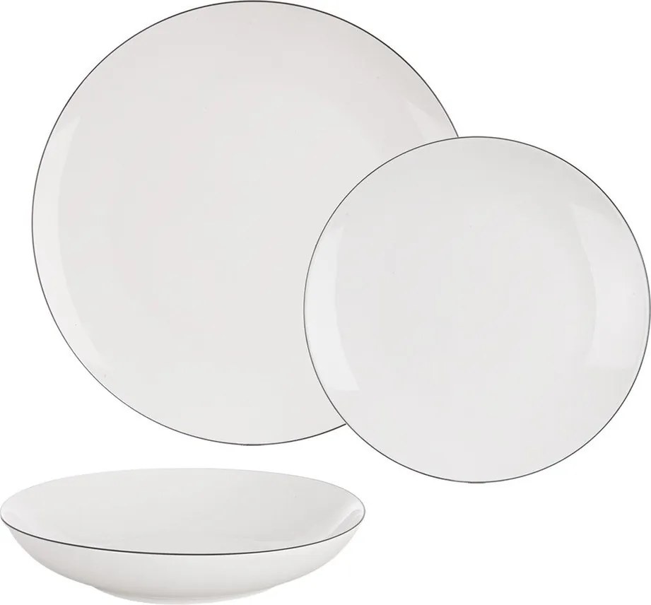 Serviciu de masă 18 buc. new bone china Decora – Orion