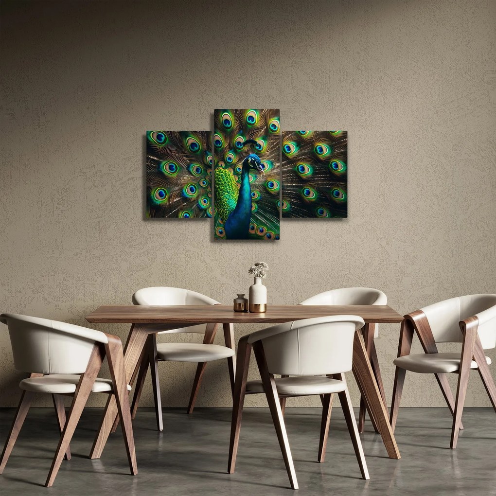 Tablou – Păun (90x60 cm)