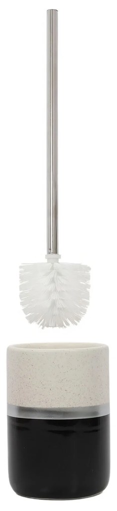 Periecu suport din ceramica, alb/negru, 9,5 x 38 cm