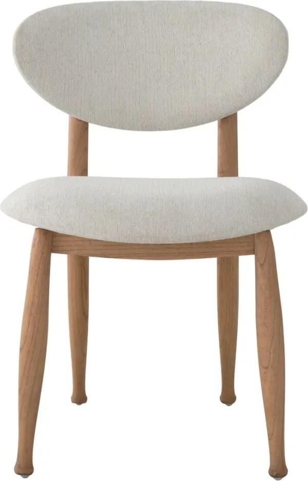 Scaun design elegant LUX Allston, sentier cream/ natur