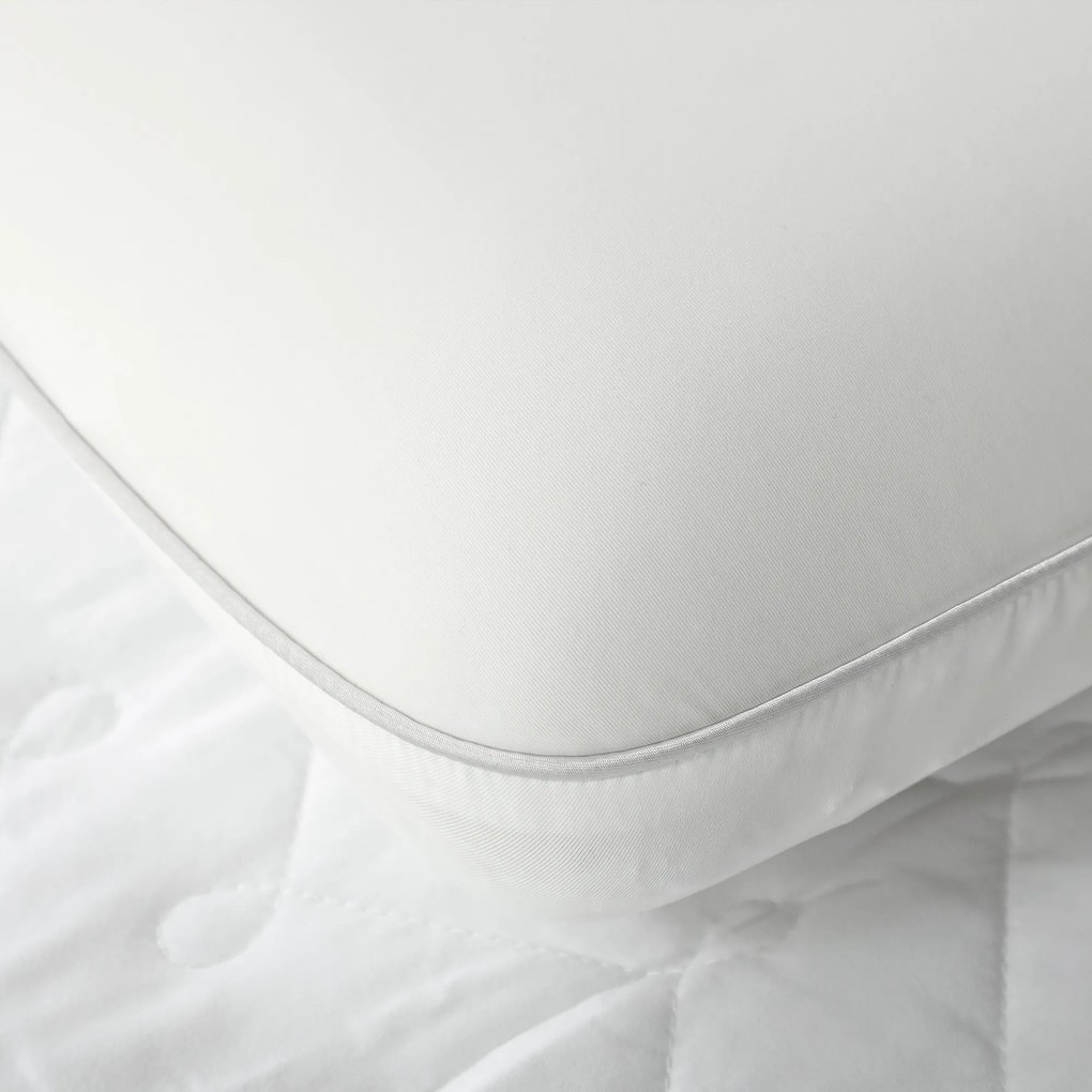 HOMCOM Pernă Memory Foam cu Husă Detașabilă 60x40x10 cm Crem | Aosom Romania