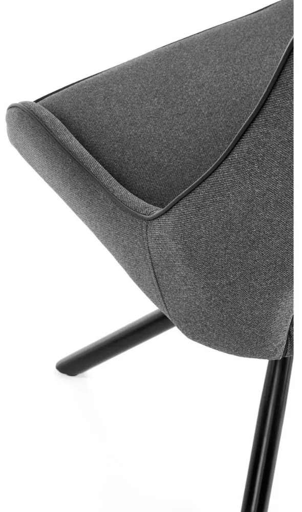 Scaun de bucaterie Varian, gri/negru