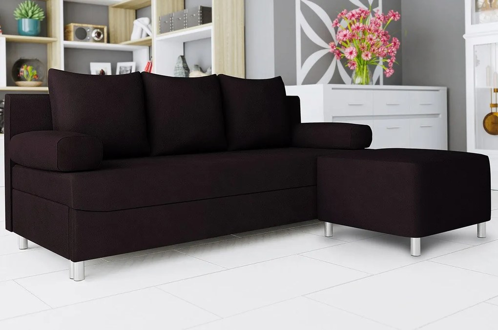 Canapea Dorien cu taburete (Twist 17). 1058519