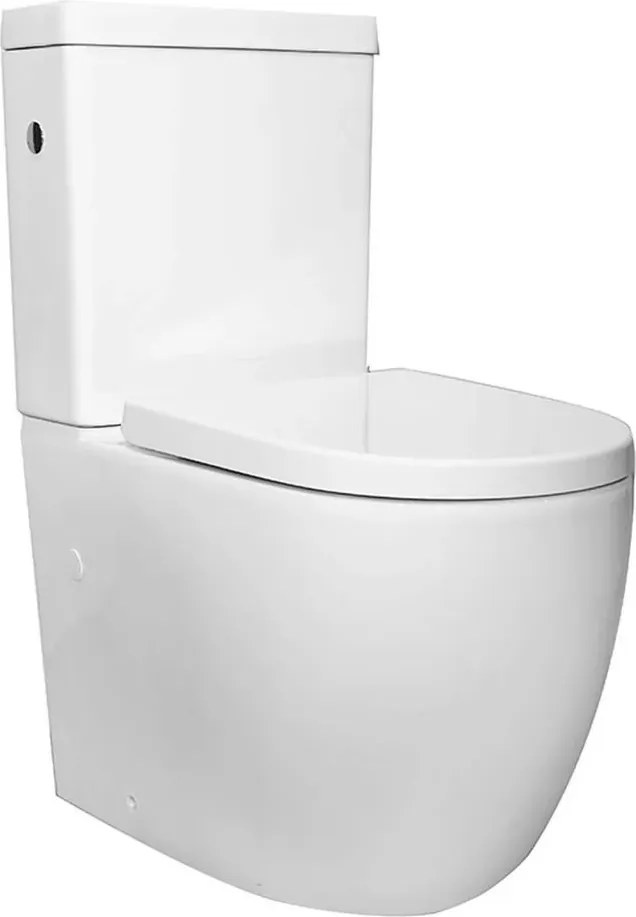 Set vas wc cu capac si rezervor aparent Fluminia Minerva