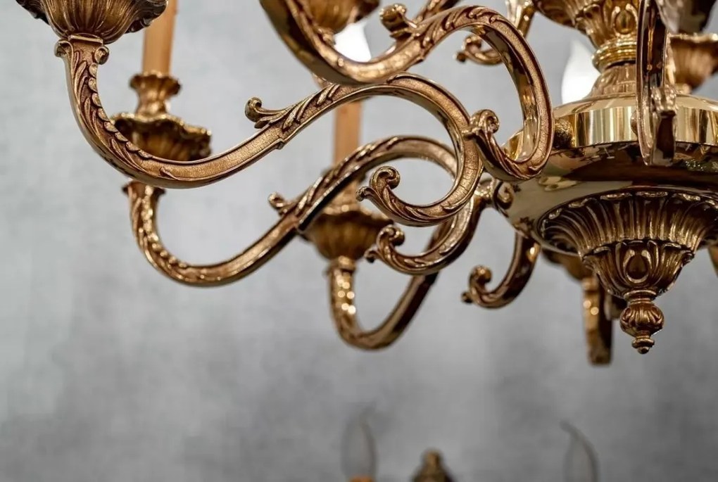Candelabru 15 brate LUX realizat manual Boris