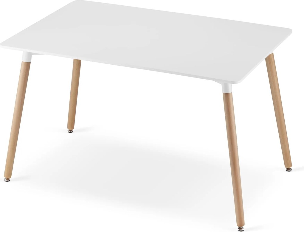 OFERTA Masă de dining albă ADRIA 120x80 cm Calitate II