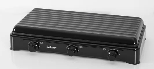 Aragaz cu 3 ochiuri ZILAN ZLN0032N,culoare negru utilizare numai GPL butelie,