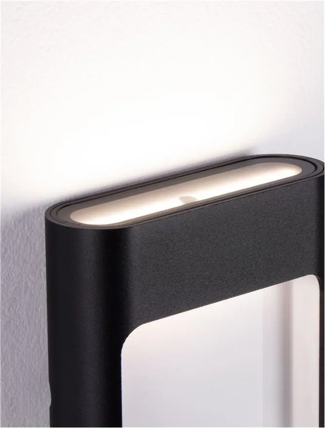 Aplica LED iluminat exterior modern IP54 TALL negru
