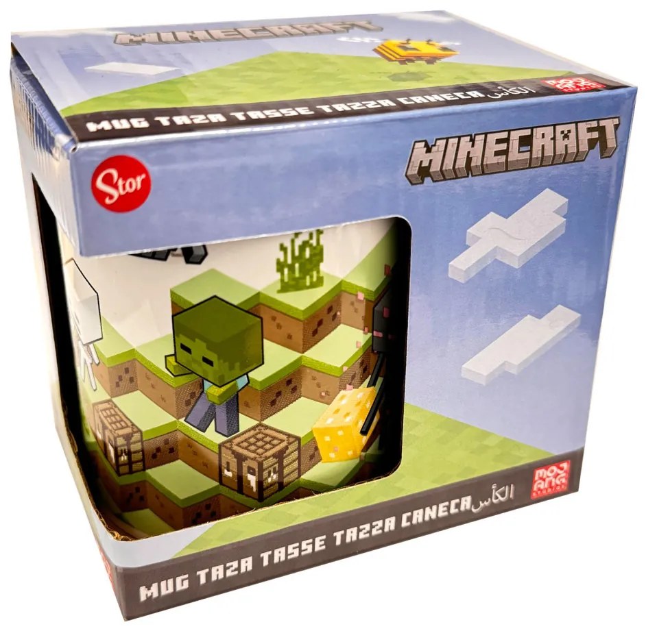 Minecraft TNT Boom cană din porțelan 325 ml (11 oz) în cutie de cadou