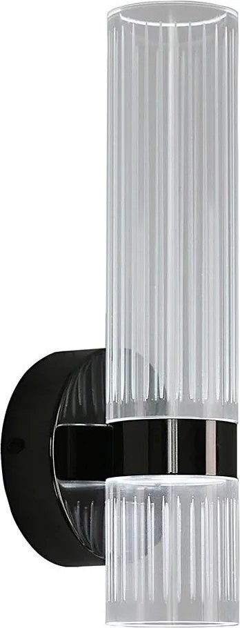 Aplică LED de perete AMBIENTE LED/6W/230V 3000/4000/6000K neagră