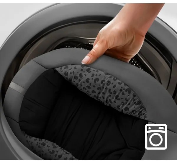 KINDERKRAFT LUMI 2în1 leagăn copii cu melodie, 4xAAA, gri închis