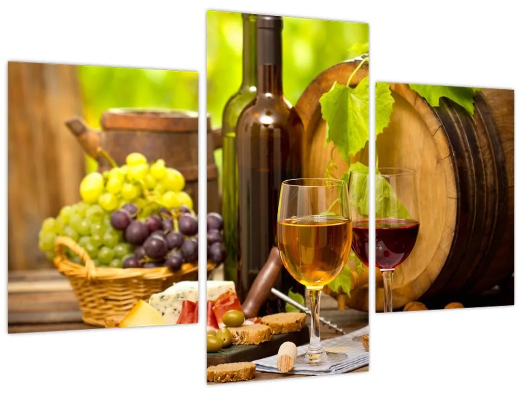 Tablou - Vinuri (90x60 cm)