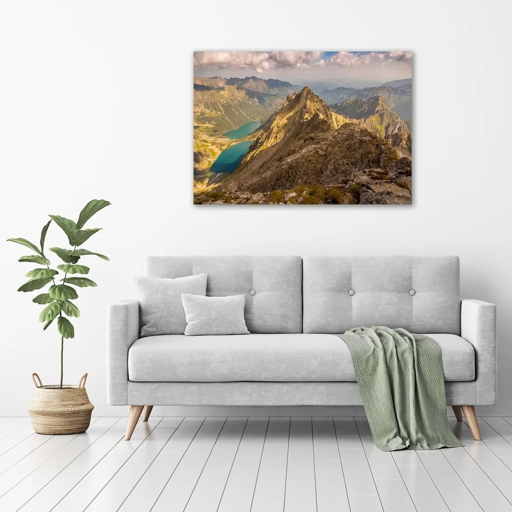 Tablou pe pânză canvas Marine ochi tatry