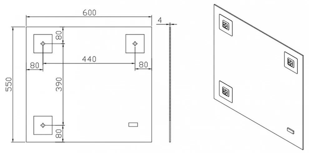 Mobilier complet de baie Ginger 60
