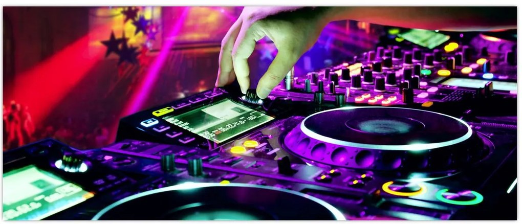 Tablou - DJ (120x50 cm)