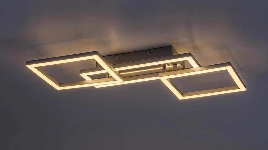 Plafoniera LED cu telecomanda Ellinor 55x45cm