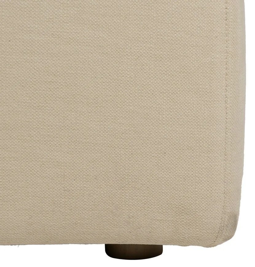 Canapea bej cu tapițerie din in 212 cm – Ixia