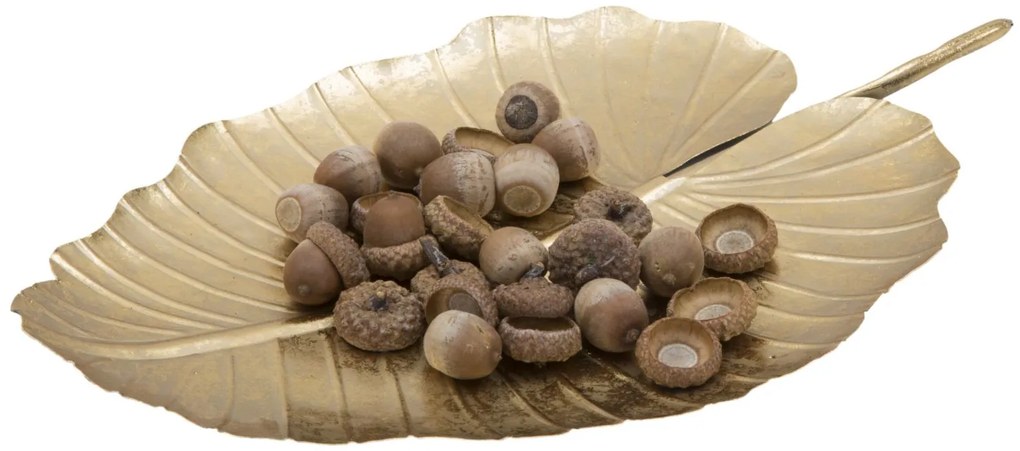 Mauro Ferretti  Decor Frunza Glam -A- cm 23X2X35,5 | Aosom Romania