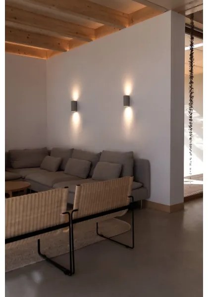 Aplică FARO 40540 SOLE 2xGU10/8W/230V gri rotund