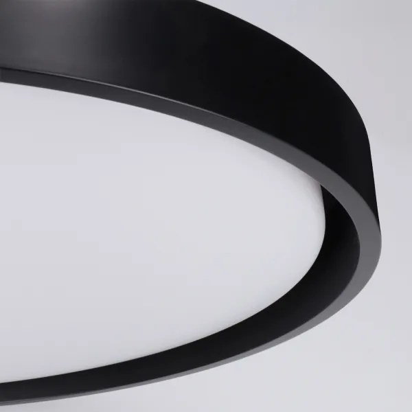 Brilagi - Corp de iluminat LED dimabil MATTEO, 60W, 230V, 3000-6500K, Ø 51,5 cm, negru + telecomandă