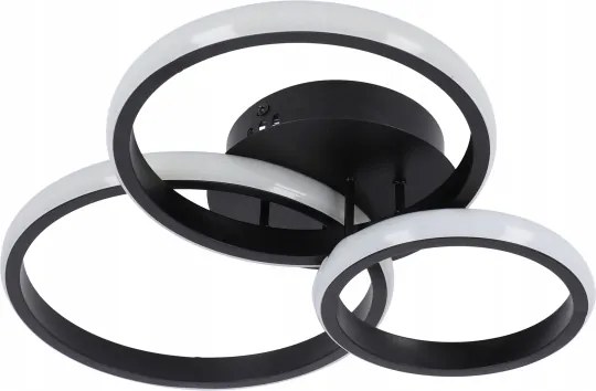 Plafonieră LED 38W/230V, neagră