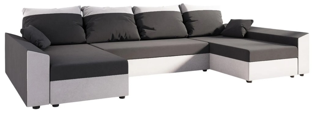 Colțar în formă de U Paragon U (Negru + Alb). 1057381