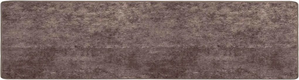 vidaXL Covor Runner MARSA Gri 400 x 100 cm Poliester și PVC